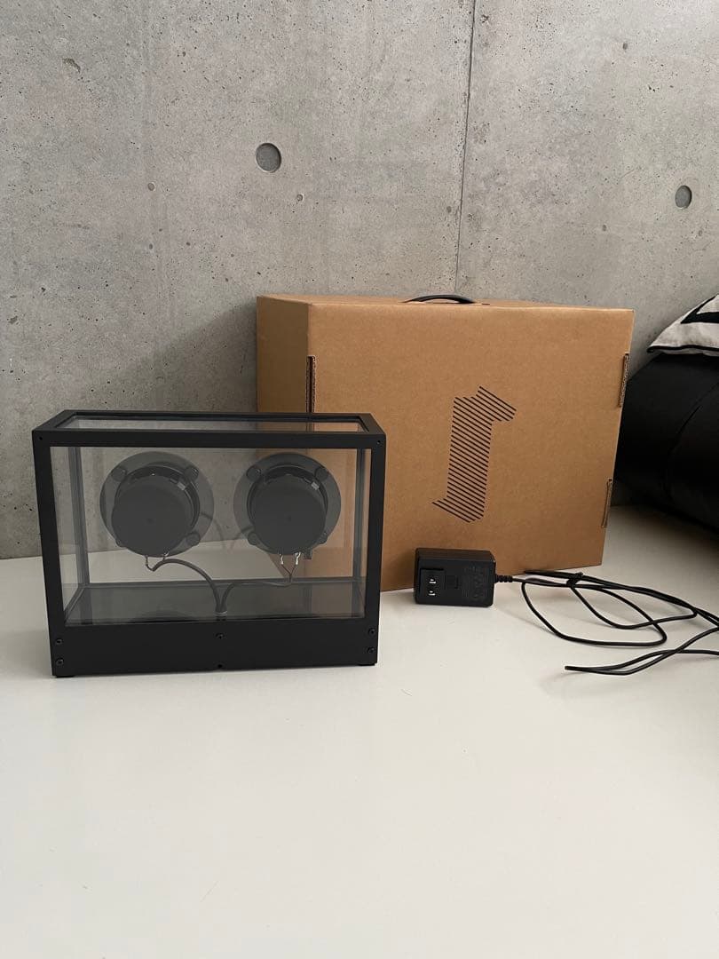 トランスペアレントスピーカー スモール ブラック W268×H203mm