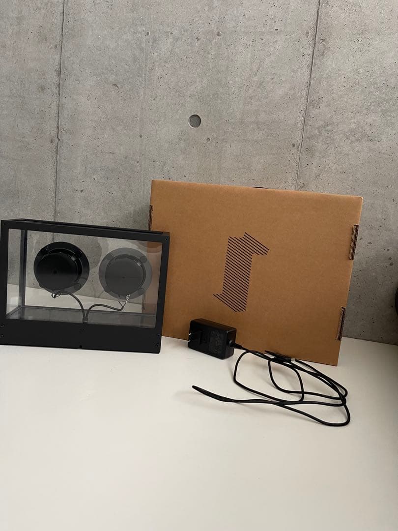 トランスペアレントスピーカー スモール ブラック W268×H203mm