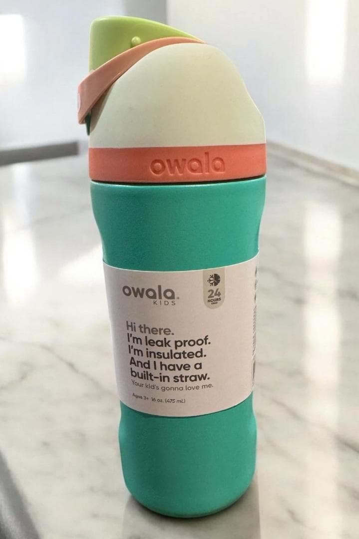 アメリカ限定カラー Owala 子ども用水筒 16オンス