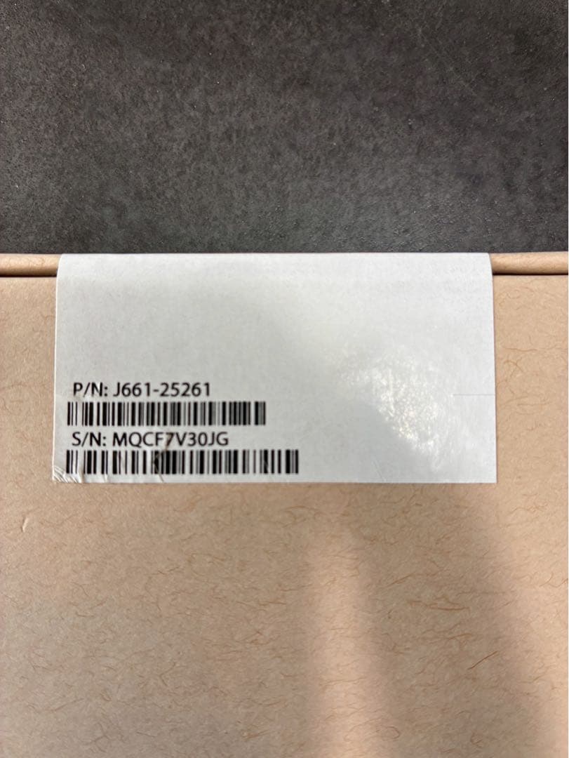 未使用 スマートフォン本体 箱入り