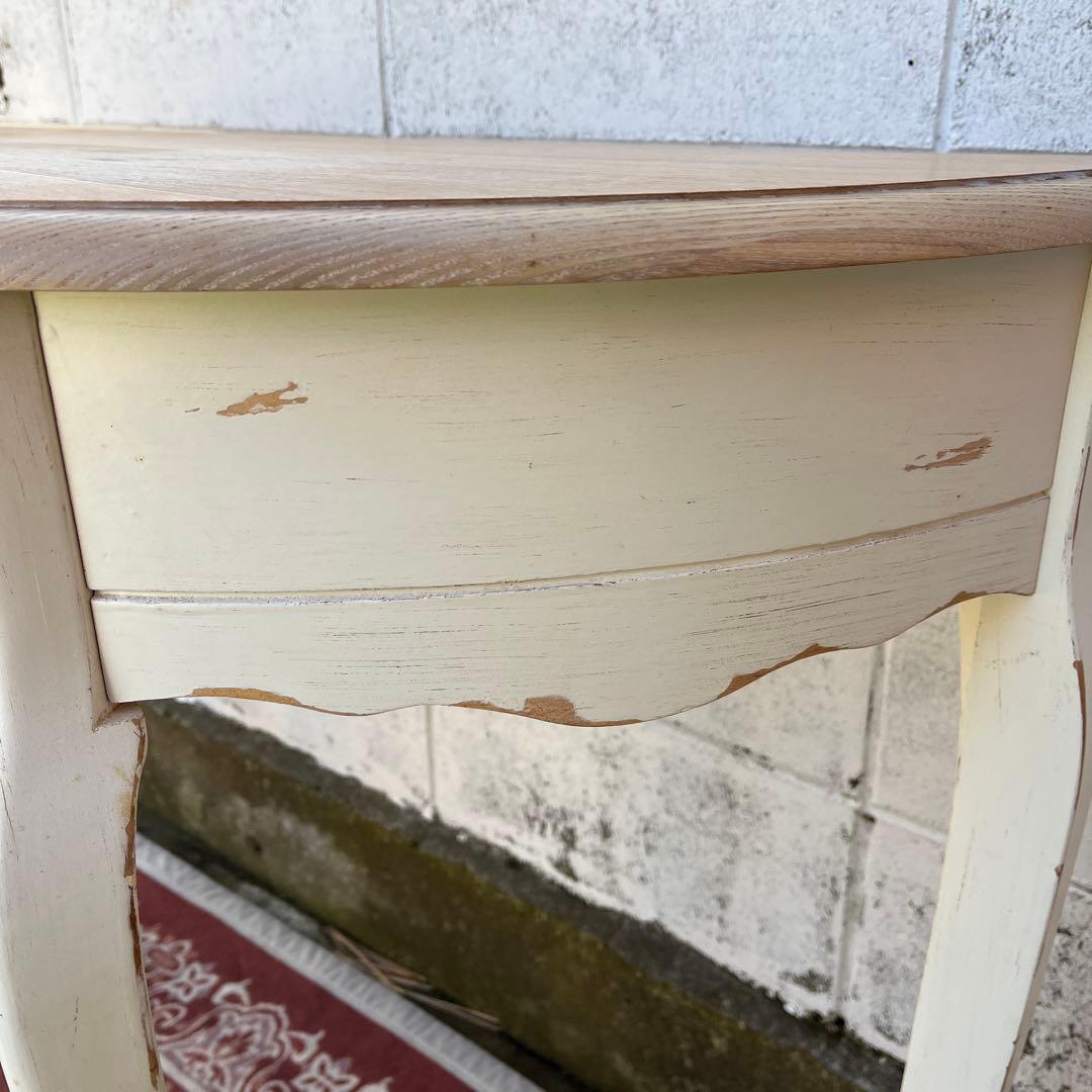 アンティークデザイン◾️木製コンソールテーブル 飾り台 ディスプレイ台 木製棚