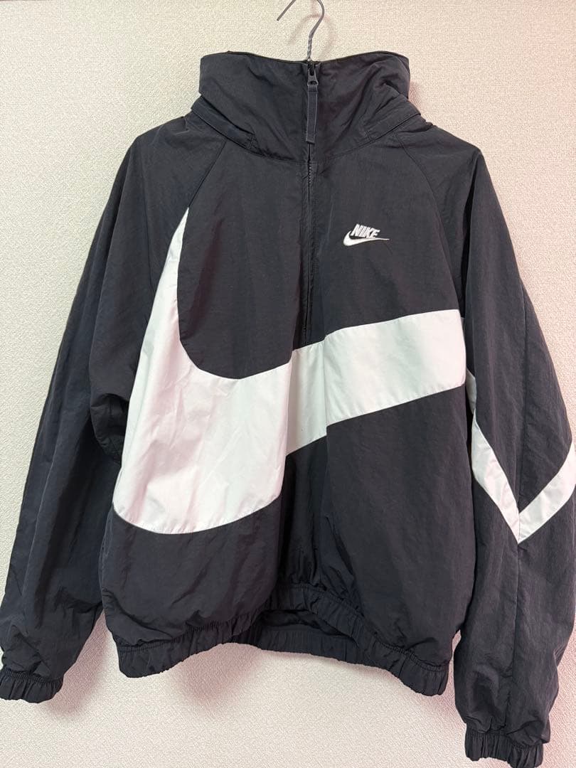 Nike セットアップ ナイロンジャケット ナイロンパンツS ブラック/ホワイト