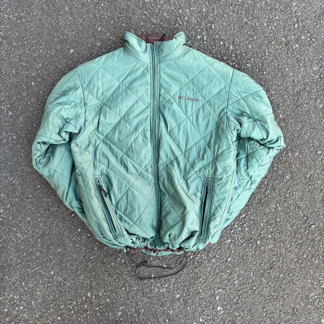 00s Colombia ダウンジャケット アルパイン パフ リバーシブル XL