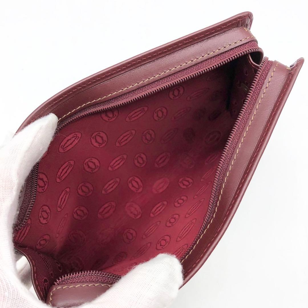 【未使用級 Cartier✨️箱 購入証明カード】 Paris レザー バッグ