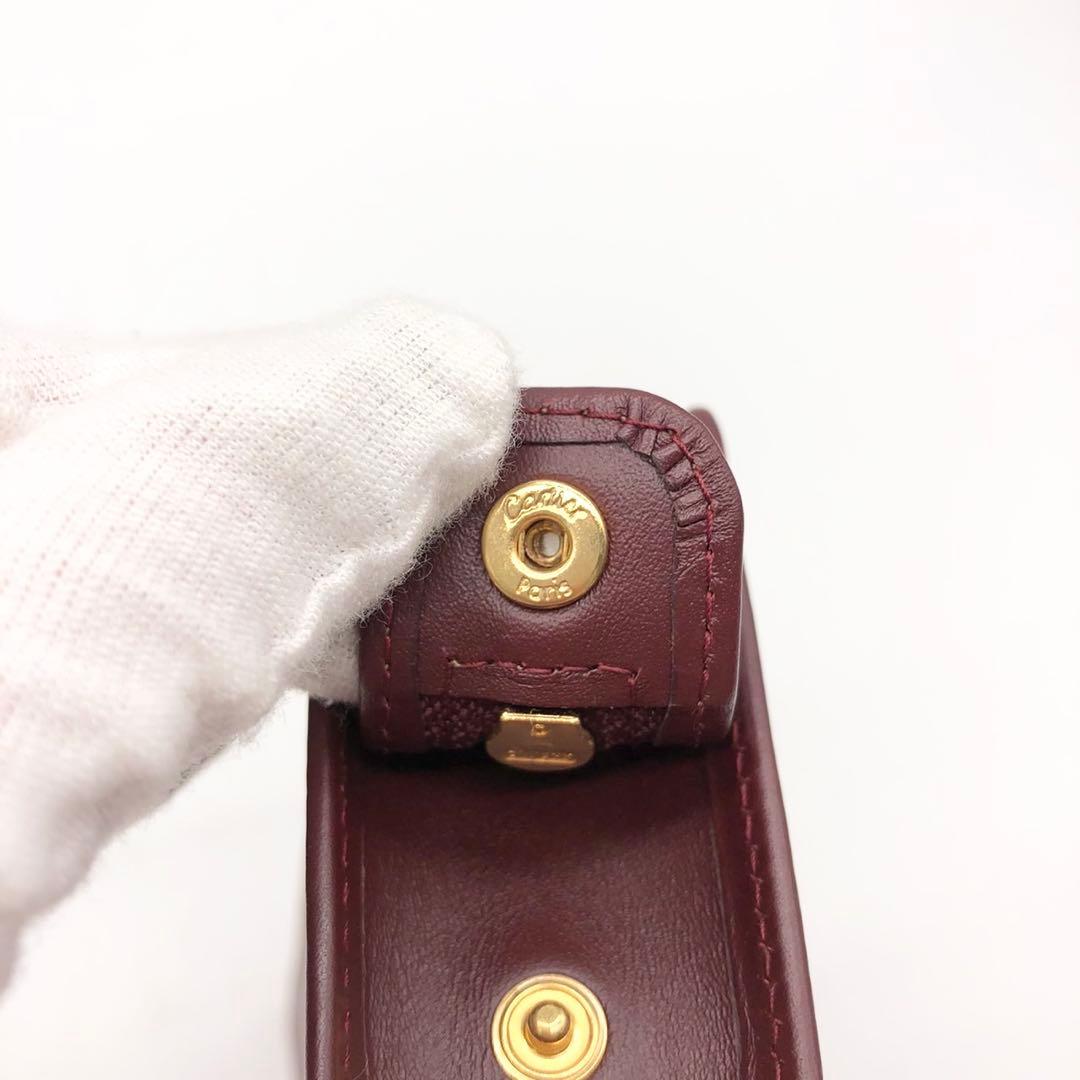 【未使用級 Cartier✨️箱 購入証明カード】 Paris レザー バッグ