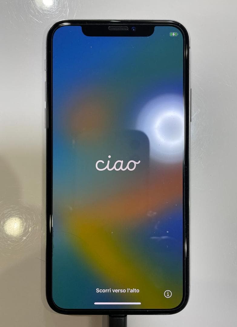 iphone X 64GB 美品　付属品付　バッテリー100%