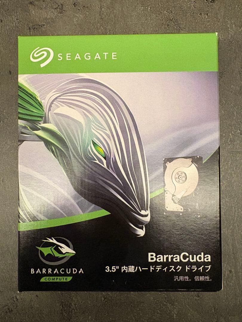 未開封 Seagate BarraCuda 4TB 3.5インチ 内蔵HDD