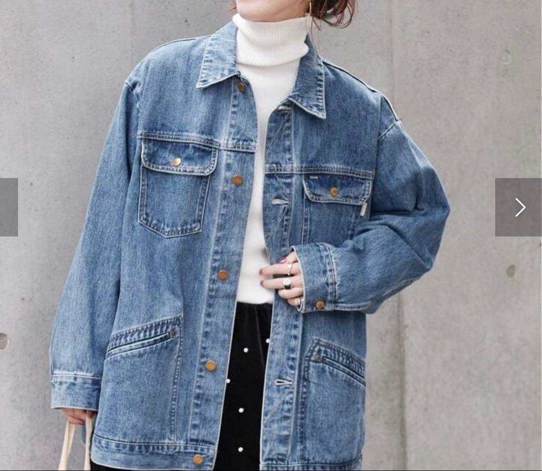 大人気　DU JOUR デニムジャケット　オーバーサイズ