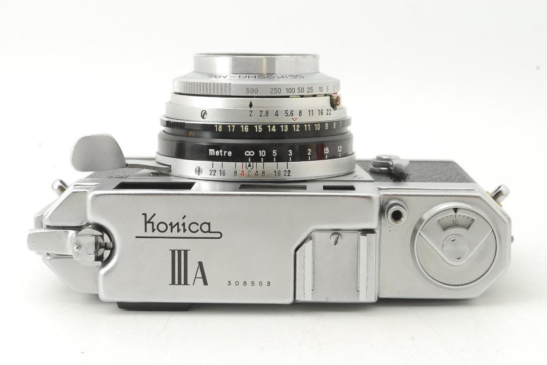 【外観・光学美品】コニカ KONICA ⅢA 48mm F/2 フィルムカメラ