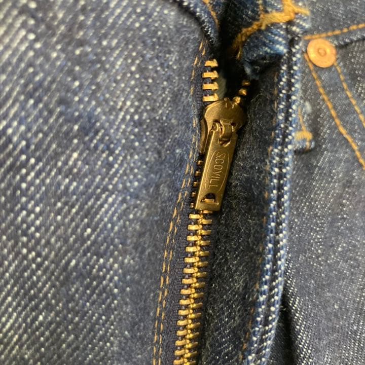 Blueway 70s デッドストック フレアデニム　ベルボトム 517 646