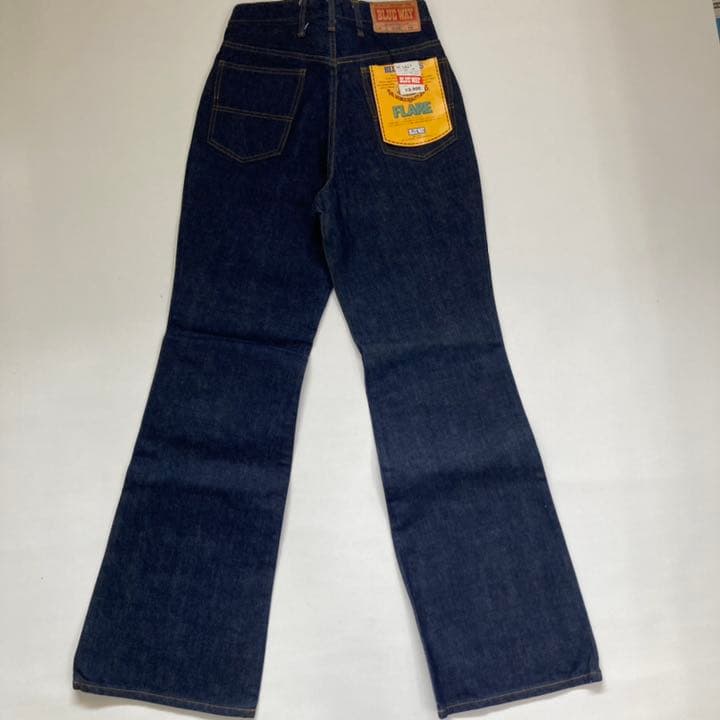 Blueway 70s デッドストック フレアデニム　ベルボトム 517 646