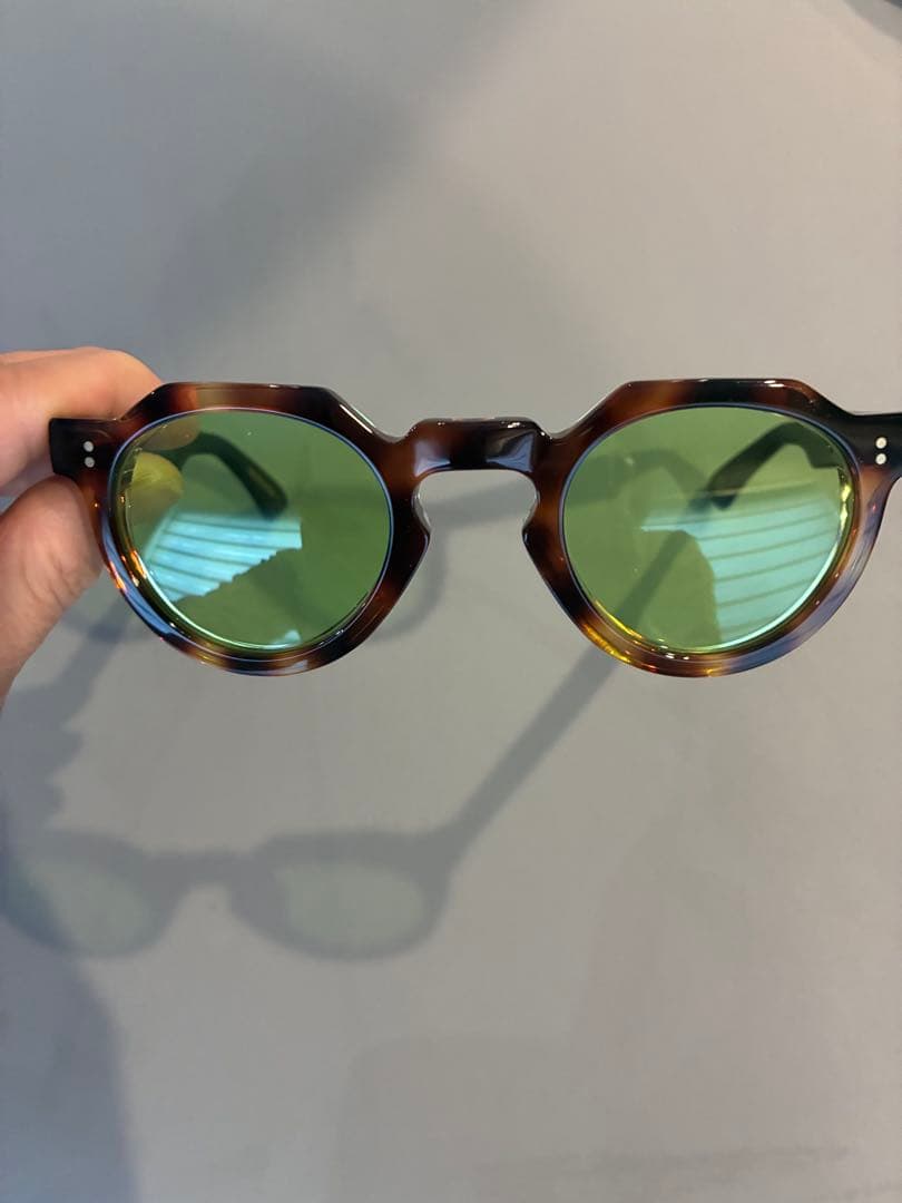 Lesca レスカ クラウンパントXL グリーンレンズ サングラス