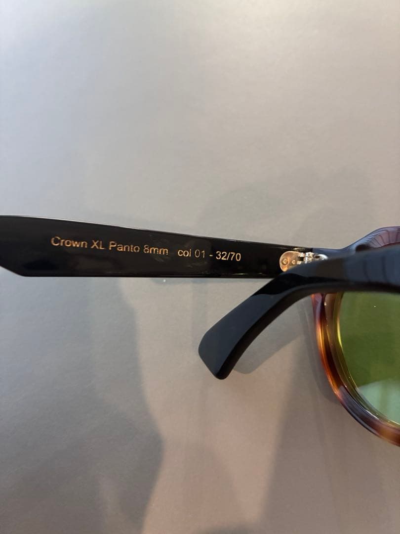 Lesca レスカ クラウンパントXL グリーンレンズ サングラス