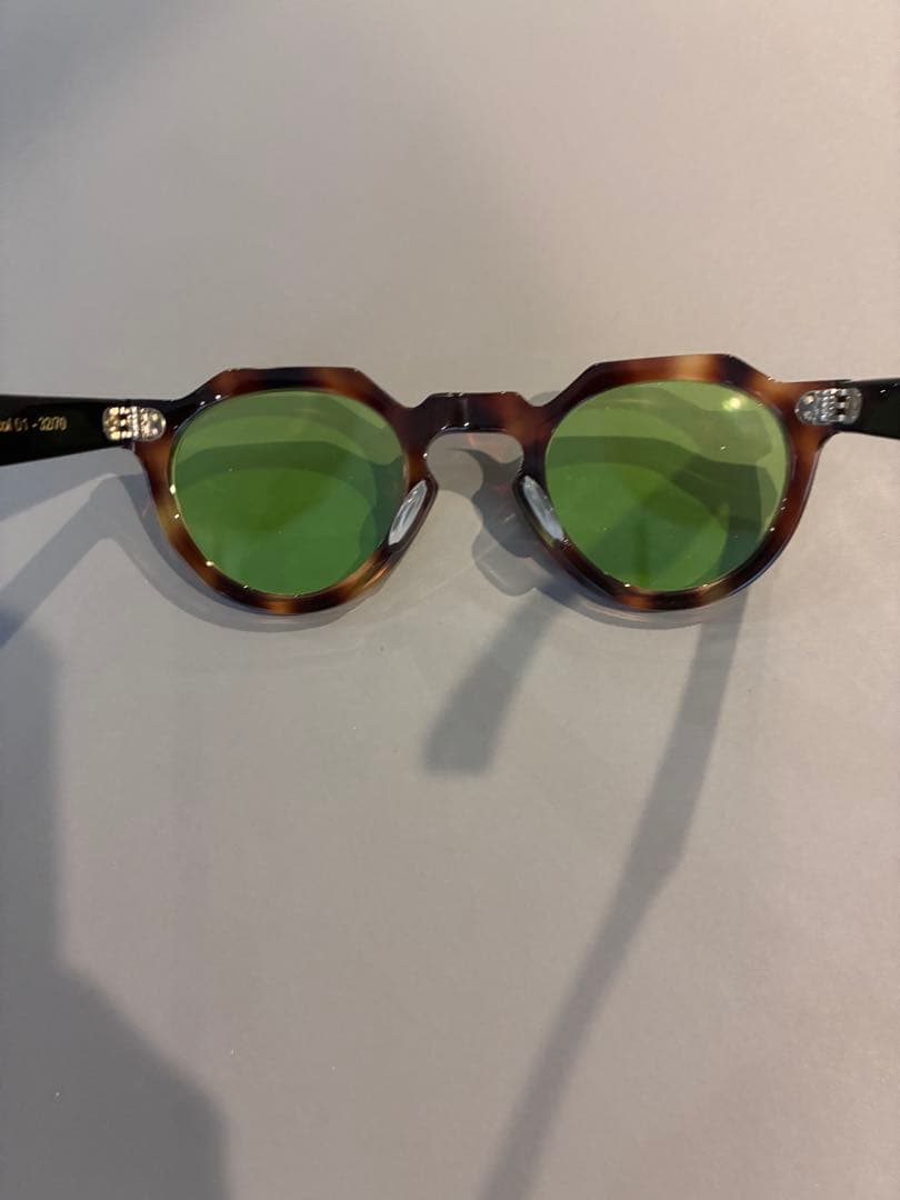 Lesca レスカ クラウンパントXL グリーンレンズ サングラス