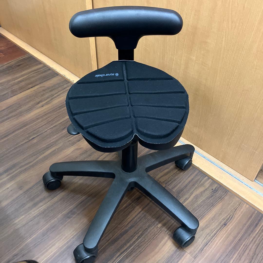 ayur-chair キャスタータイプ アーユルチェア 体圧分散マット付き