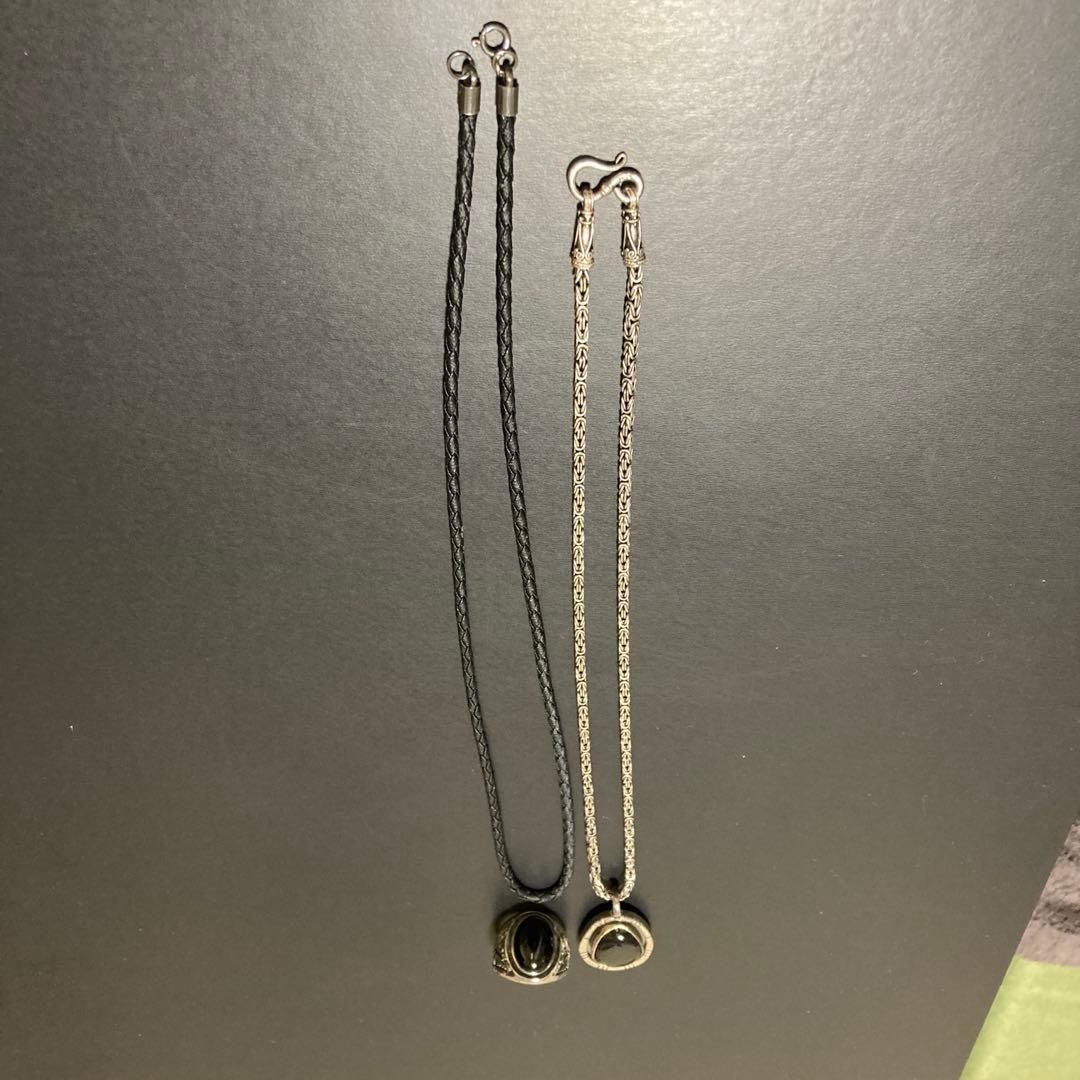 silver 925　リング　ネックレス