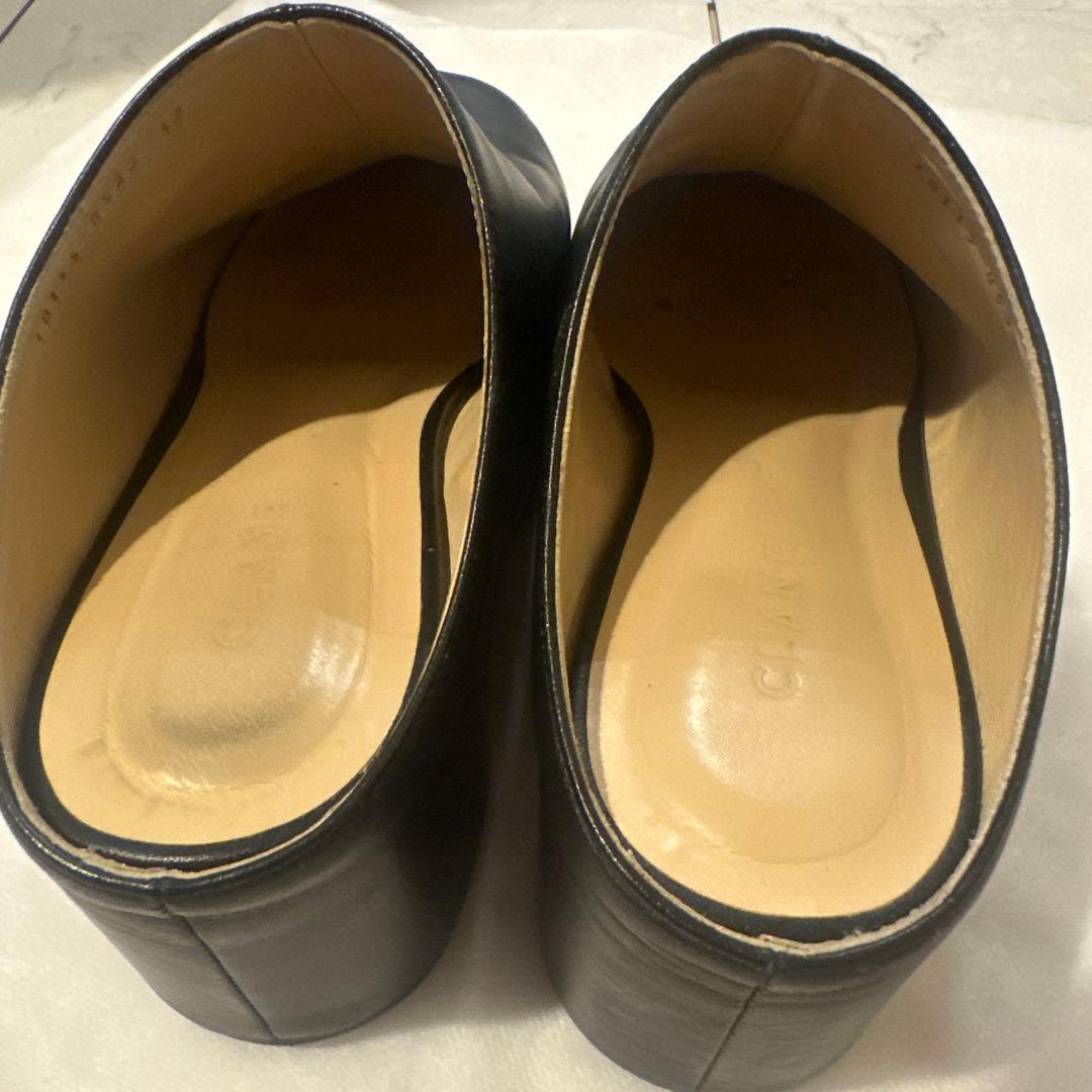 美品CLANE クラネ PLATFORM CLOGS サボ ブラック 37サイズ