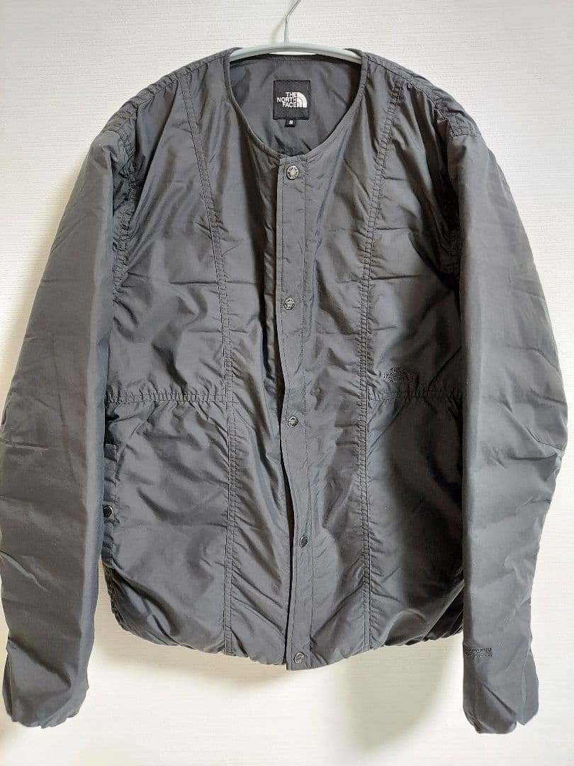 ノースフェイス　オルタレーションゼファーシェルカーディガン　グラファイトグレー