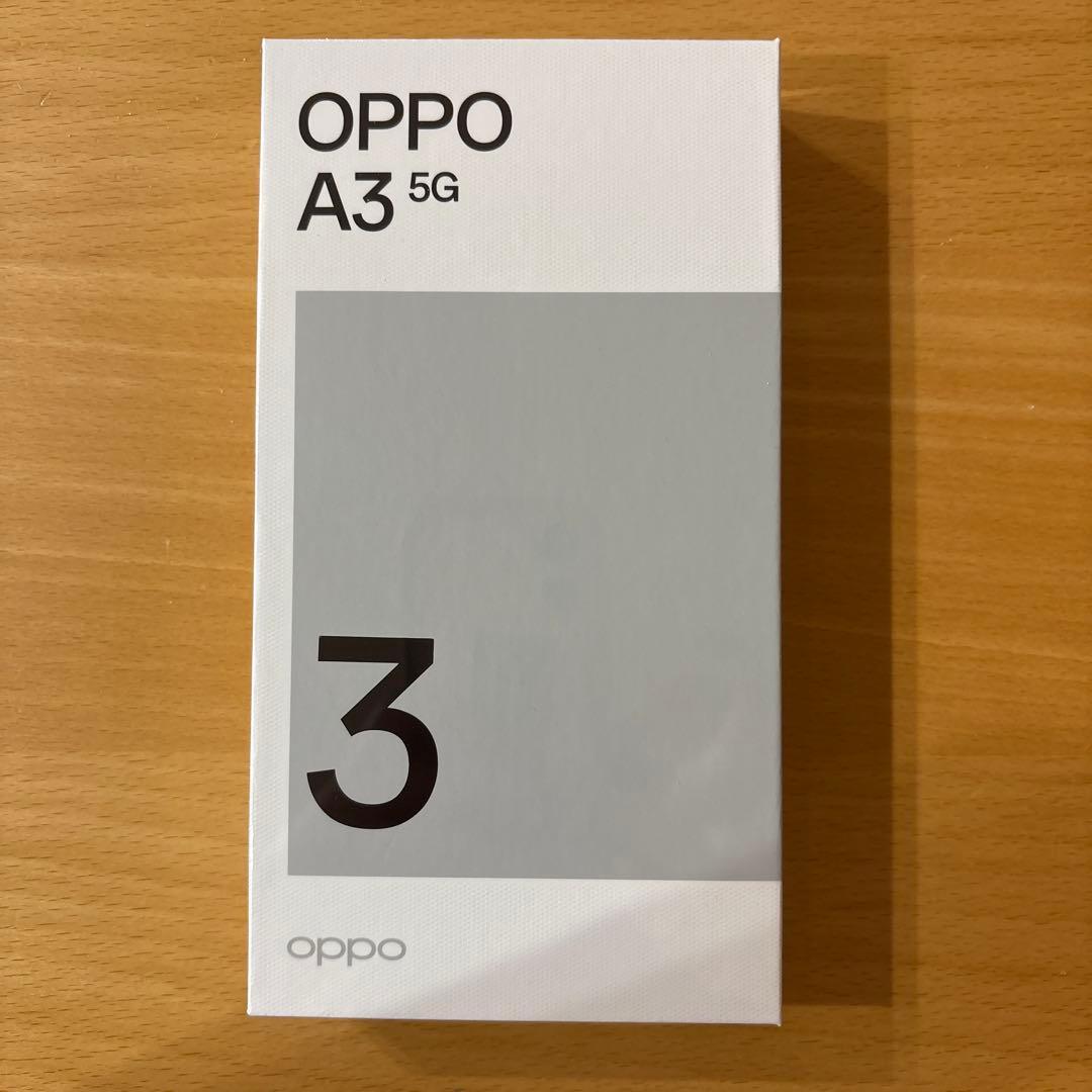 OPPO A3 5G 新品未開封　パープル