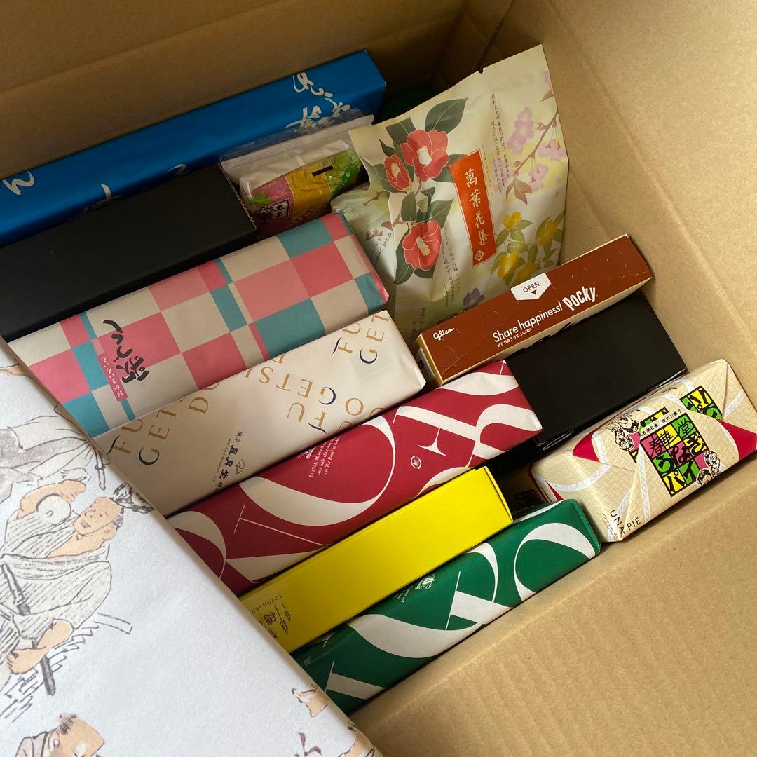 【お菓子詰合せ】 モロゾフ 凮月堂 素麺 フルーツ缶 おかき 洋菓子 煎餅