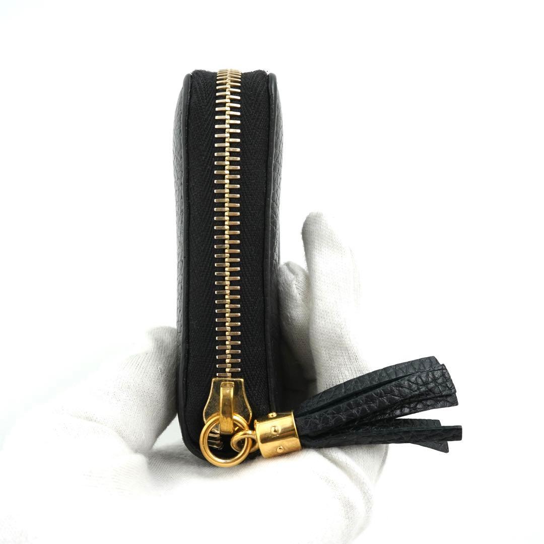 ✨新品未使用・箱付き✨　GUCCI 長財布　ソーホー　インターロッキング　黒色