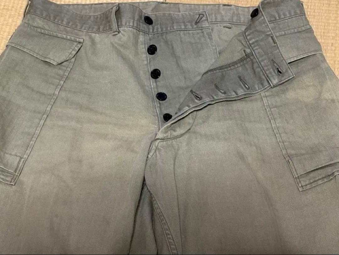 ウエアハウス　ミリタリーパンツ サイドポケット