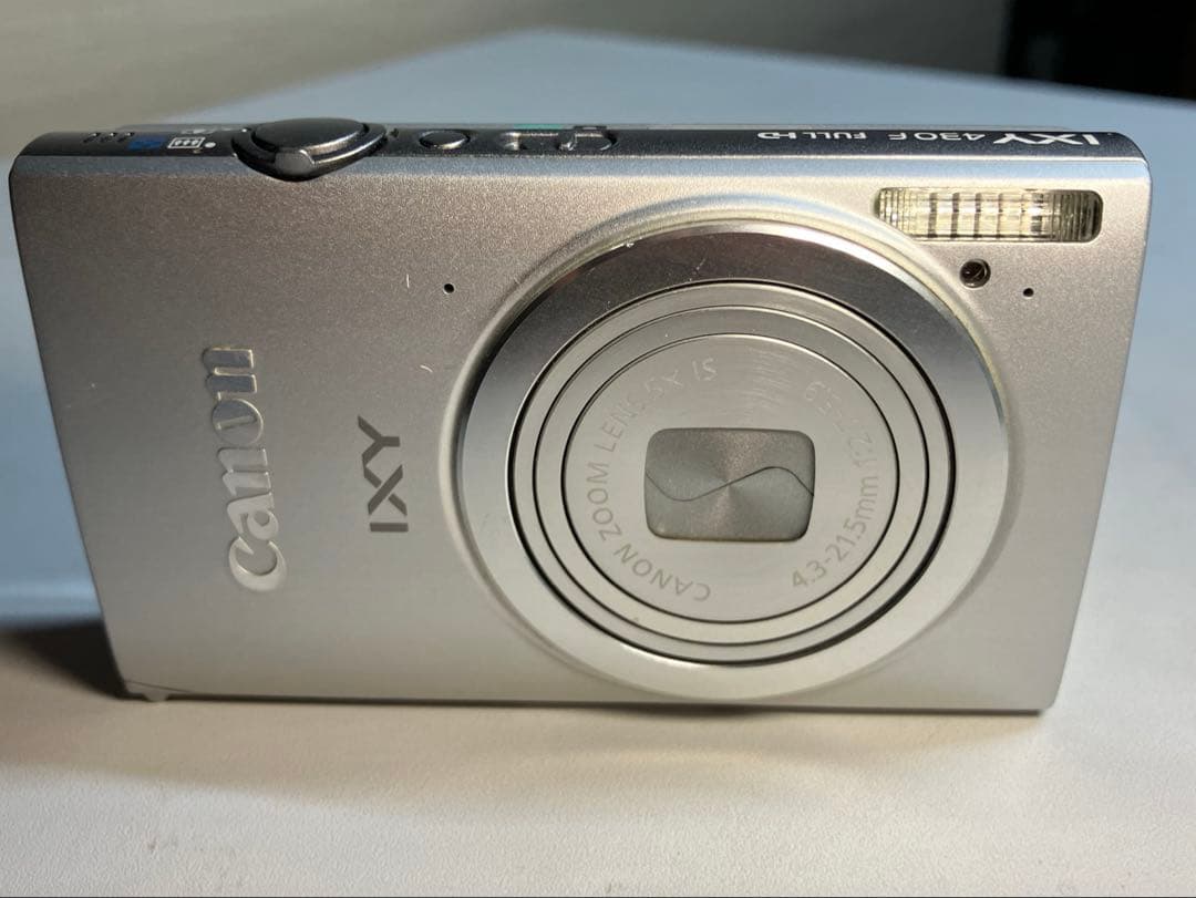 【秀品】Canon IXY 430F シルバー コンパクトデジタルカメラ