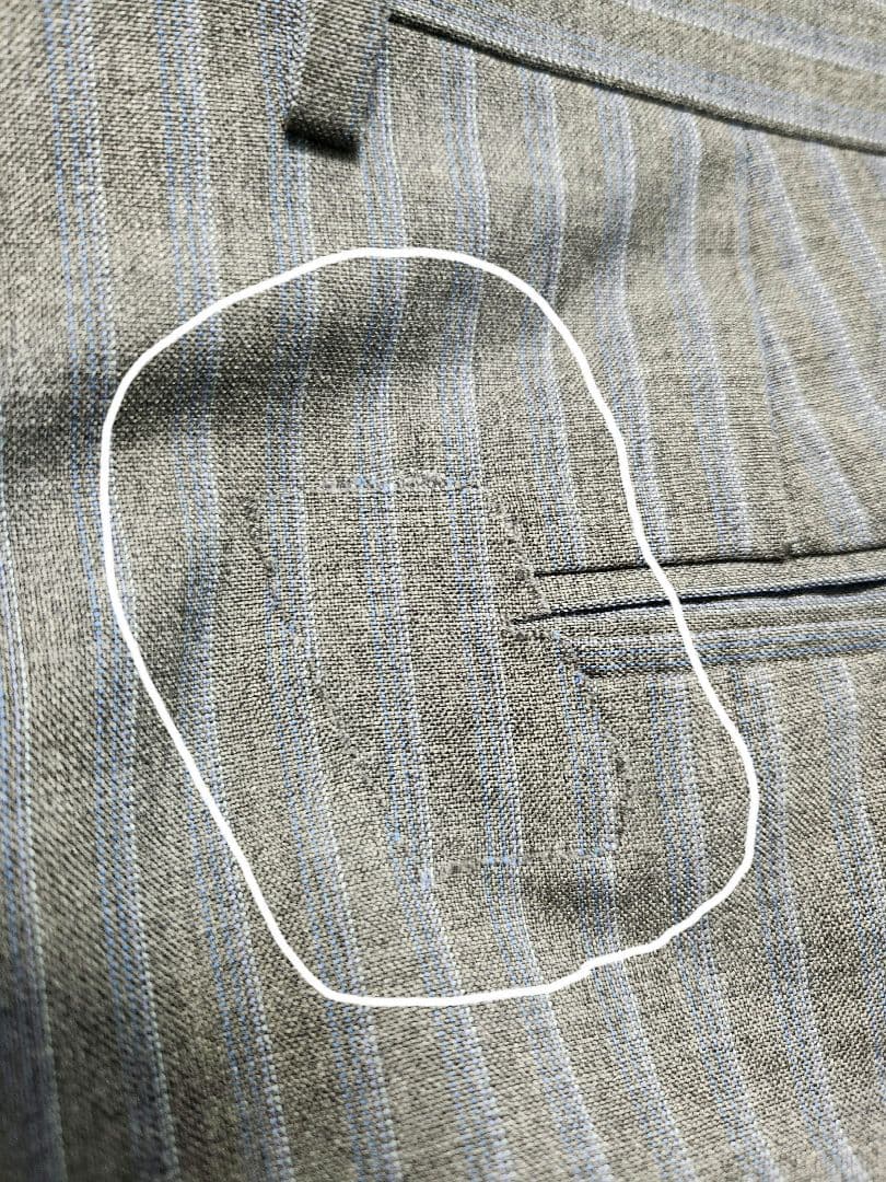 O*R様 カノニコ　×　シンプリシテェ　メンズ　スーツ　スリーピース　グレー　ス