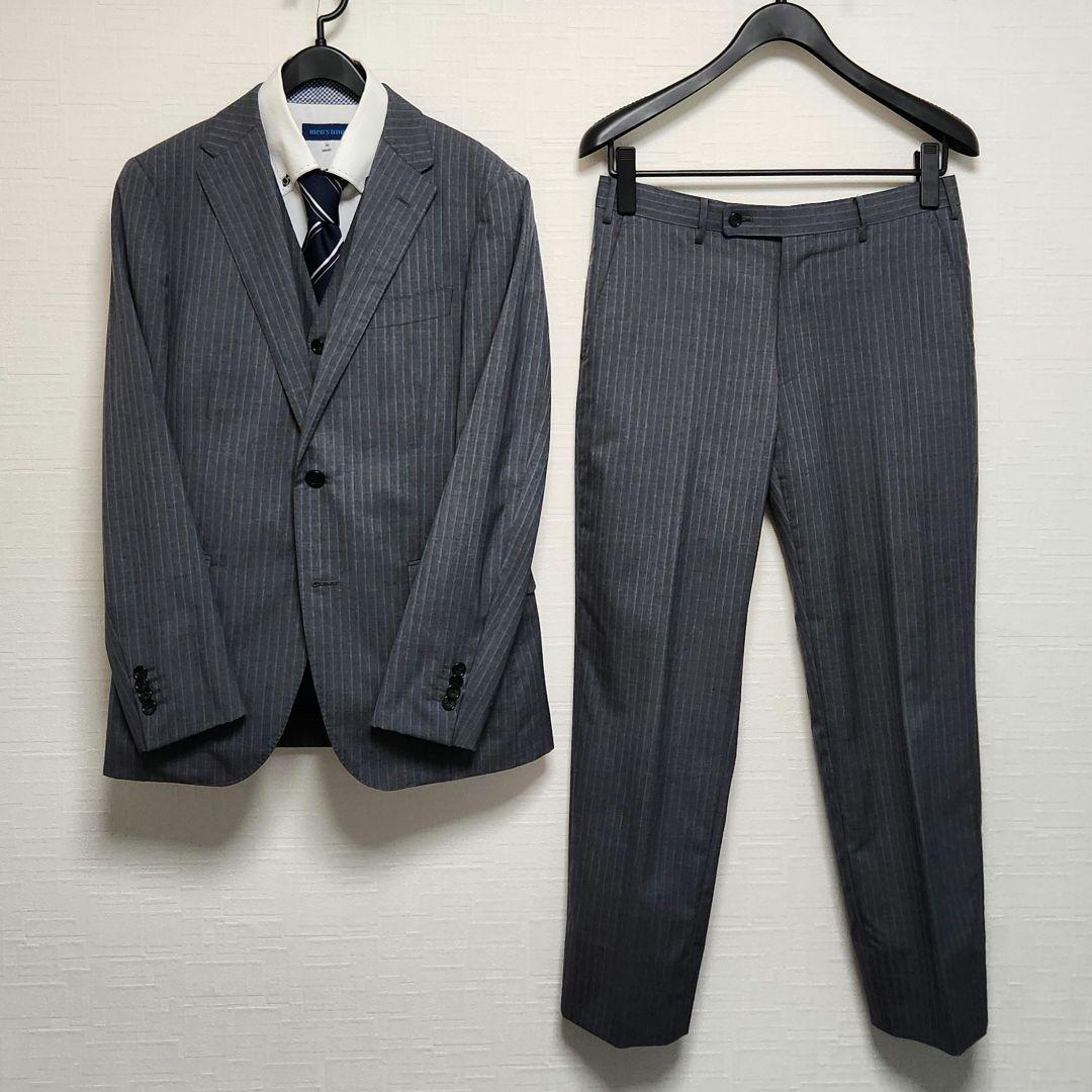 O*R様 カノニコ　×　シンプリシテェ　メンズ　スーツ　スリーピース　グレー　ス