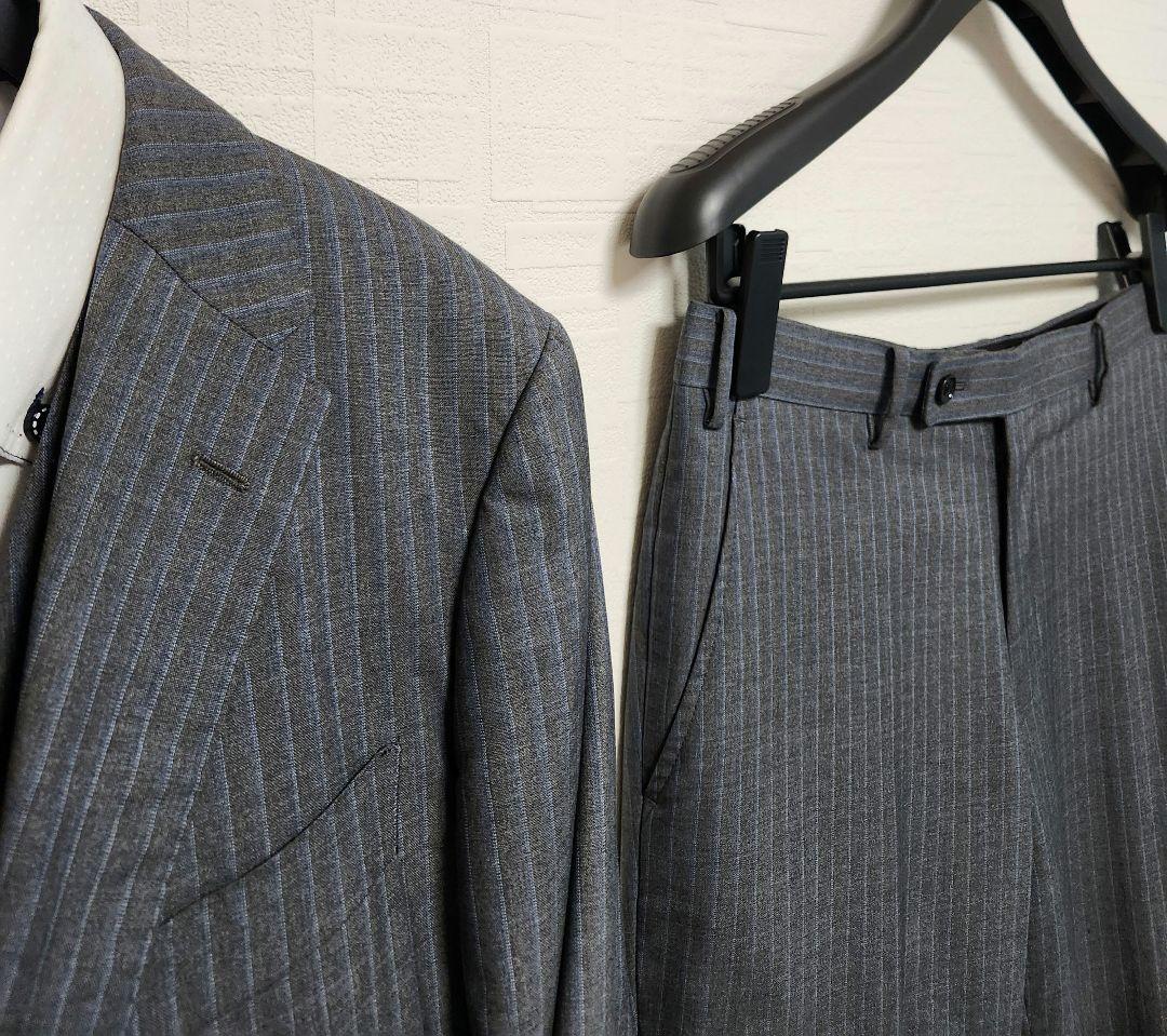 O*R様 カノニコ　×　シンプリシテェ　メンズ　スーツ　スリーピース　グレー　ス