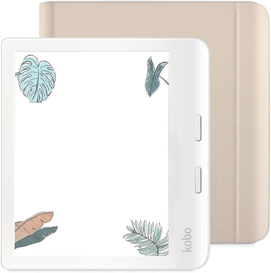 【新品】Kobo Libra Colour（ホワイト）ノートブックスリープカバー