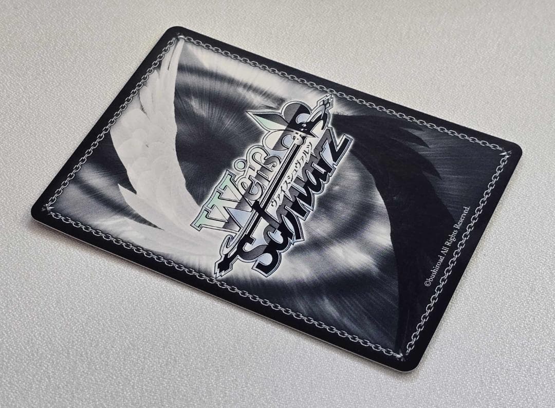 ヴァイスシュヴァルツ　電撃文庫 “雨上がりに咲く花” 智花 SP サイン