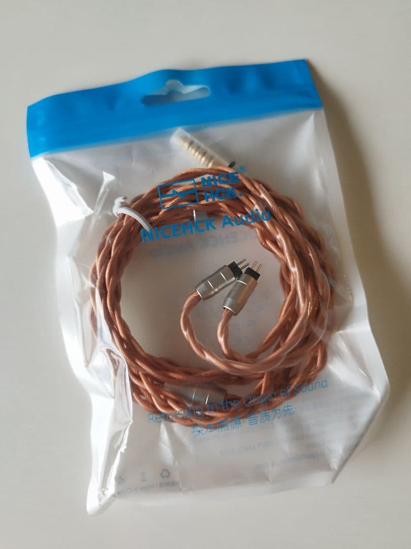 イヤホン Nicehck engr.supercu 4.4mm 2pin