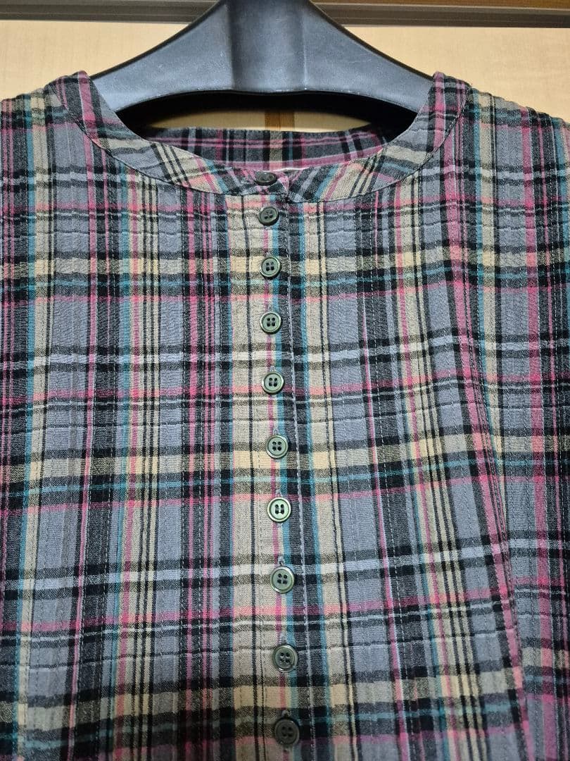 ソウルベリー　チェックのワンピース