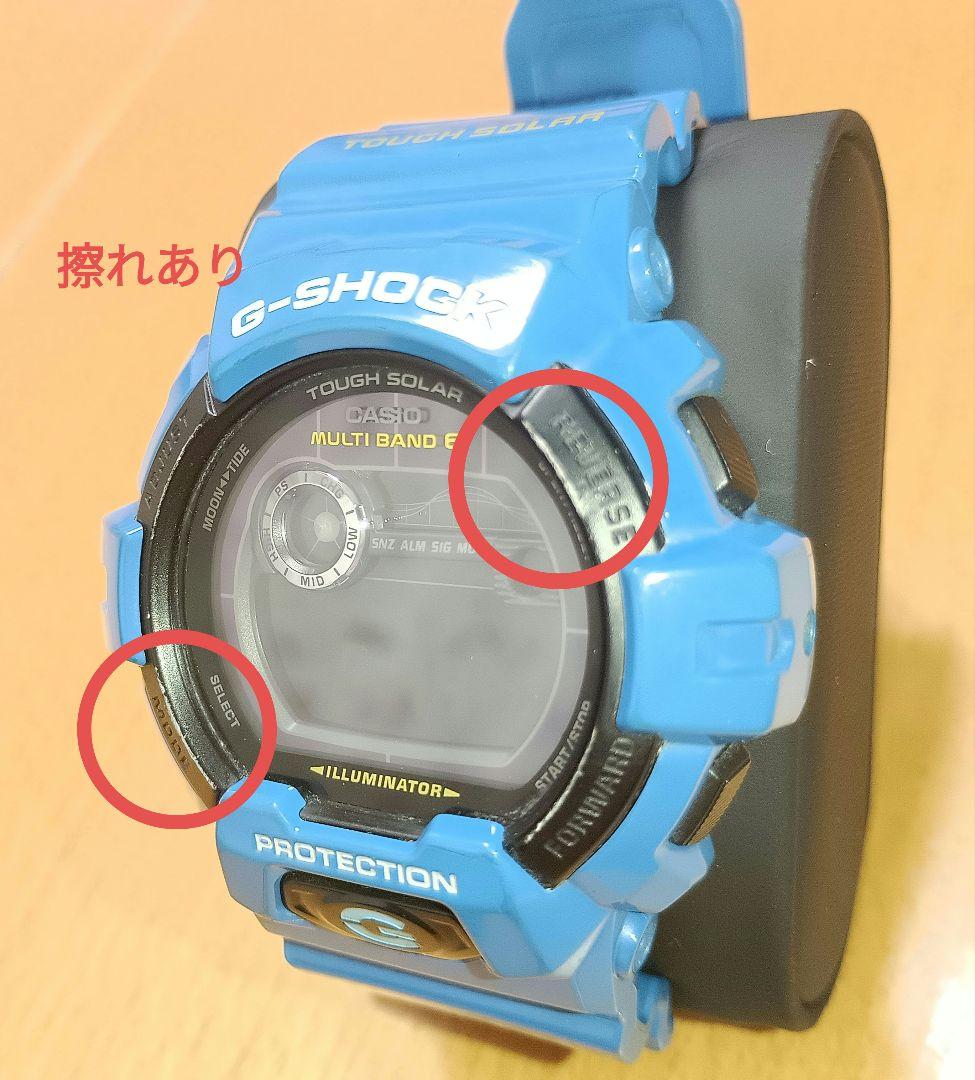 G-SHOCK GWX-8900D Gライド 電波ソーラー ブルー 反転液晶