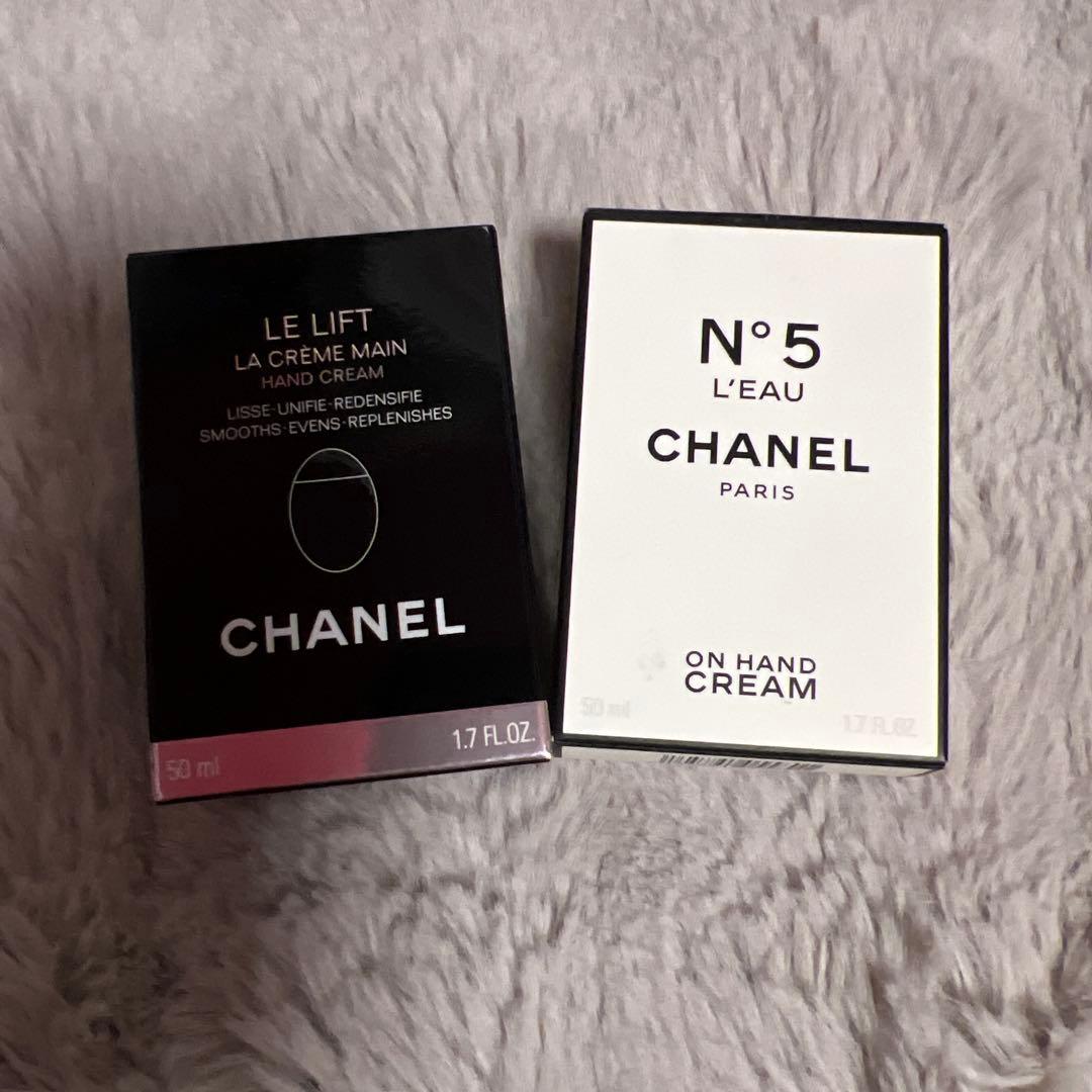 CHANEL LE LIFT & N°5 L’Eau ハンドクリームセット