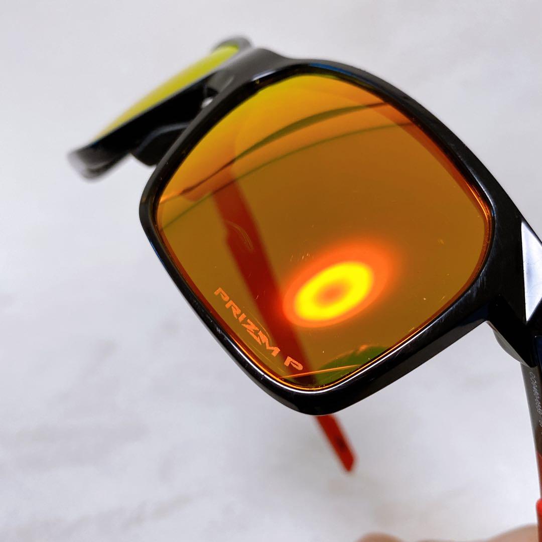 オークリー　PORTAL X　ポータル　偏光サングラス　PRIZM P　オレンジ