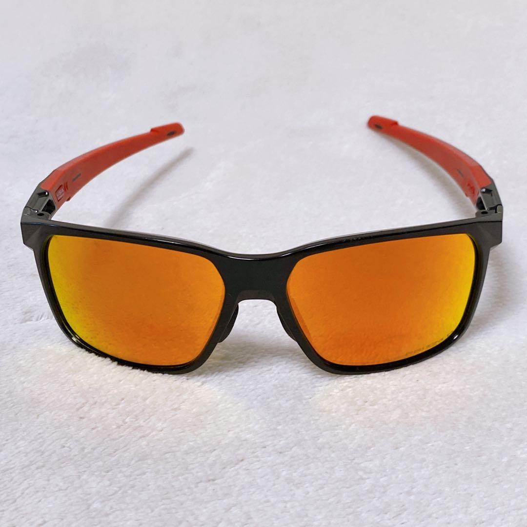 オークリー　PORTAL X　ポータル　偏光サングラス　PRIZM P　オレンジ