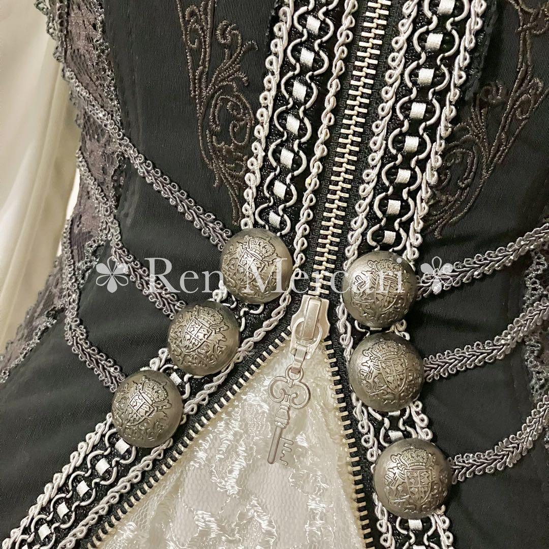 ozz angelo ボーン入り レース使いのコルセットビスチェ