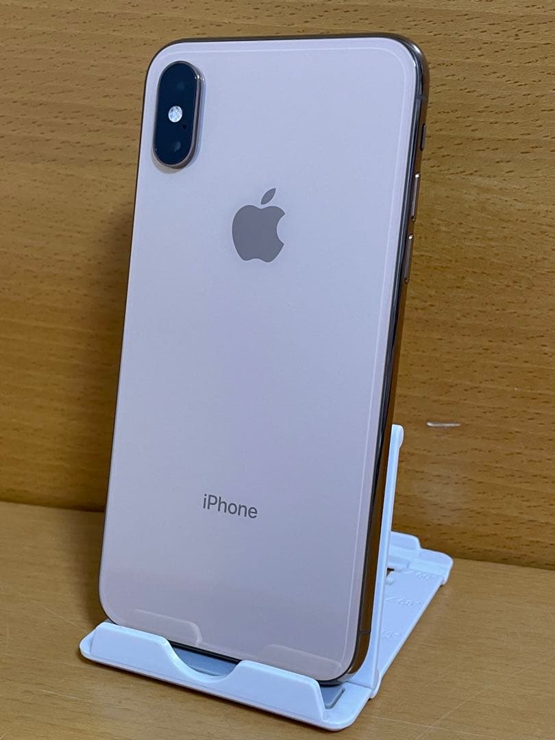 SIMフリー端末iPhone Xs ゴールド64GB バッテリー新品