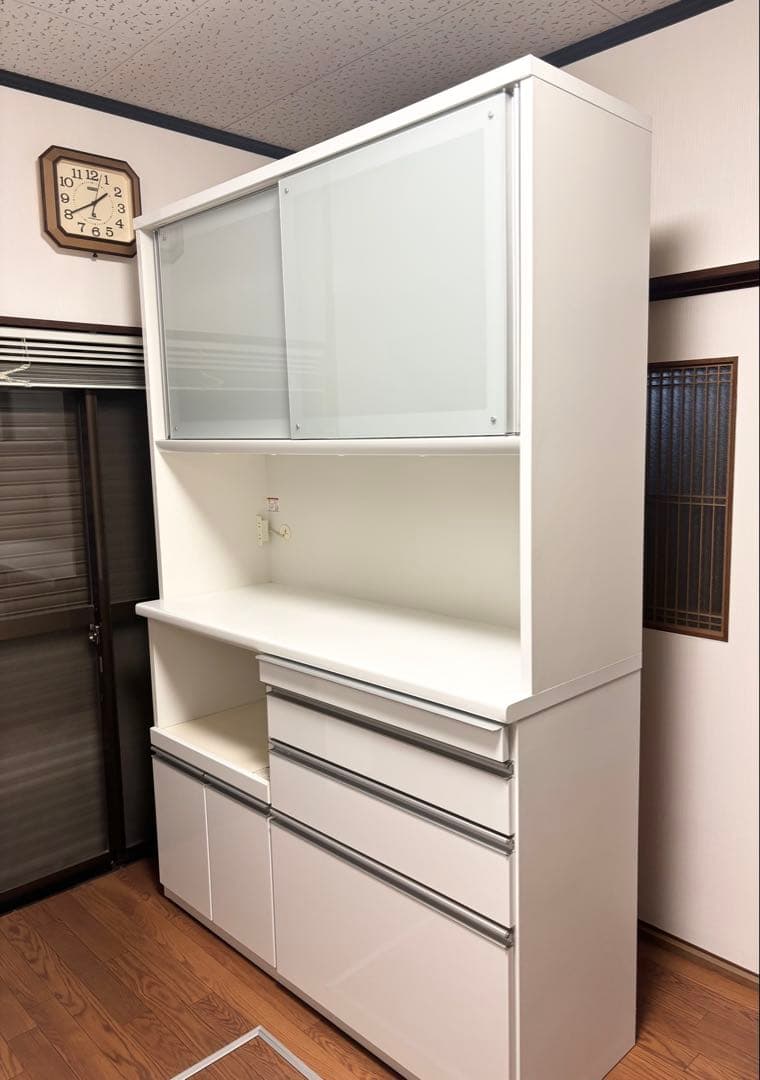 送料込み⭐︎松田家具 食器棚 キッチンボード カップボード