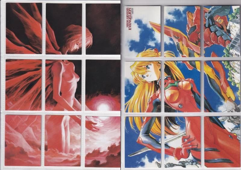 エヴァンゲリオン　カードダスマスターズ 　参集　フルコンプ　専用バインダー付