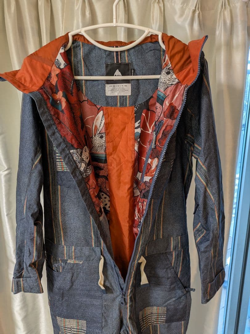 スノーボードウェア　BURTON　つなぎ　XS　レディース