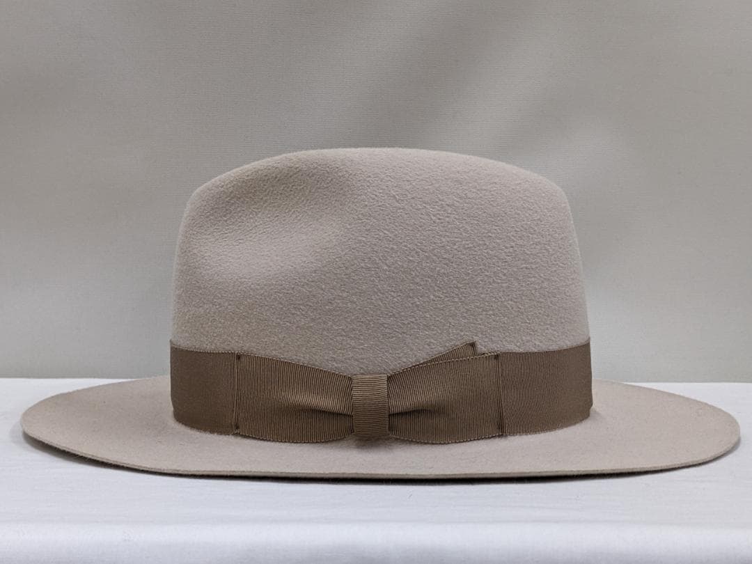 ワコマリア×トウキョウハットロッカーズ/ベロア起毛ラビットファー/ウールハット