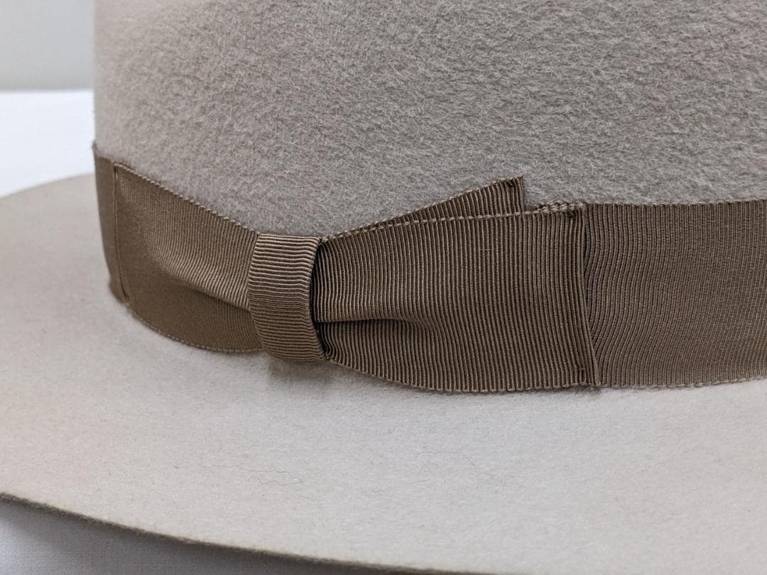 ワコマリア×トウキョウハットロッカーズ/ベロア起毛ラビットファー/ウールハット