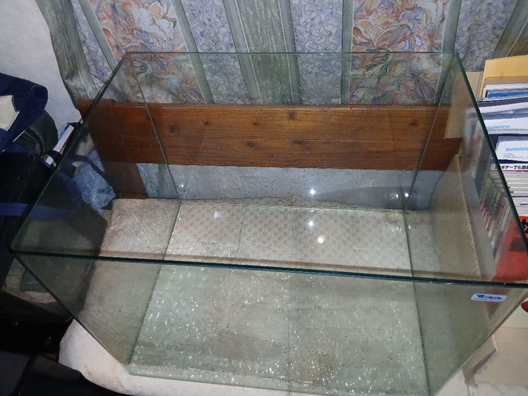ビバリア.大型前面曲げ全ガラス水槽Ｒ−６００Ｌ（６０×４５×４５ｃｍ)６０ｃｍ