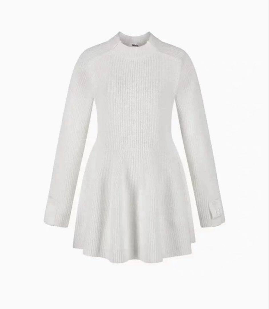 【新品未使用】Bibiy. ニットワンピース ホワイト