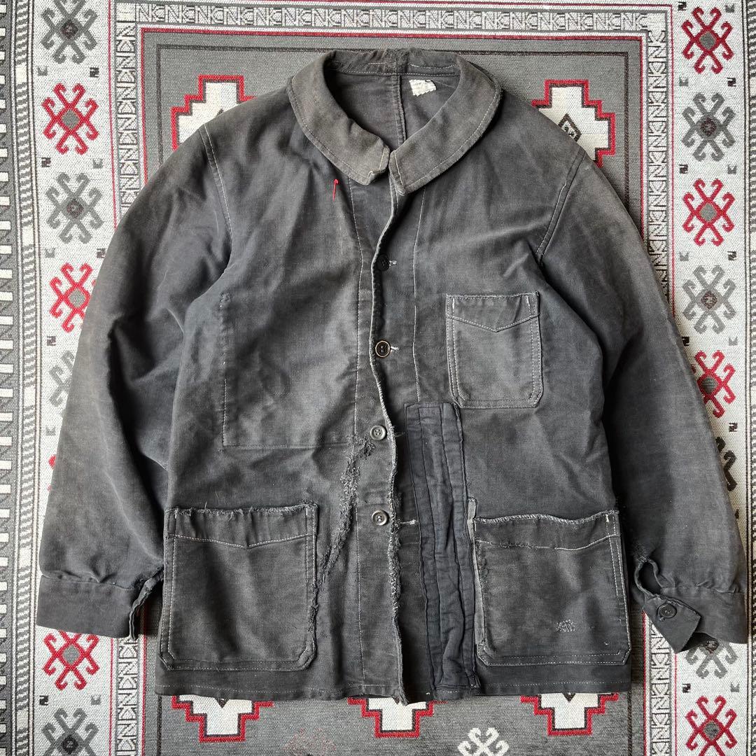 E*S様 30s 40s 襤褸 ブラックモールスキン フランス スミクロ フェー