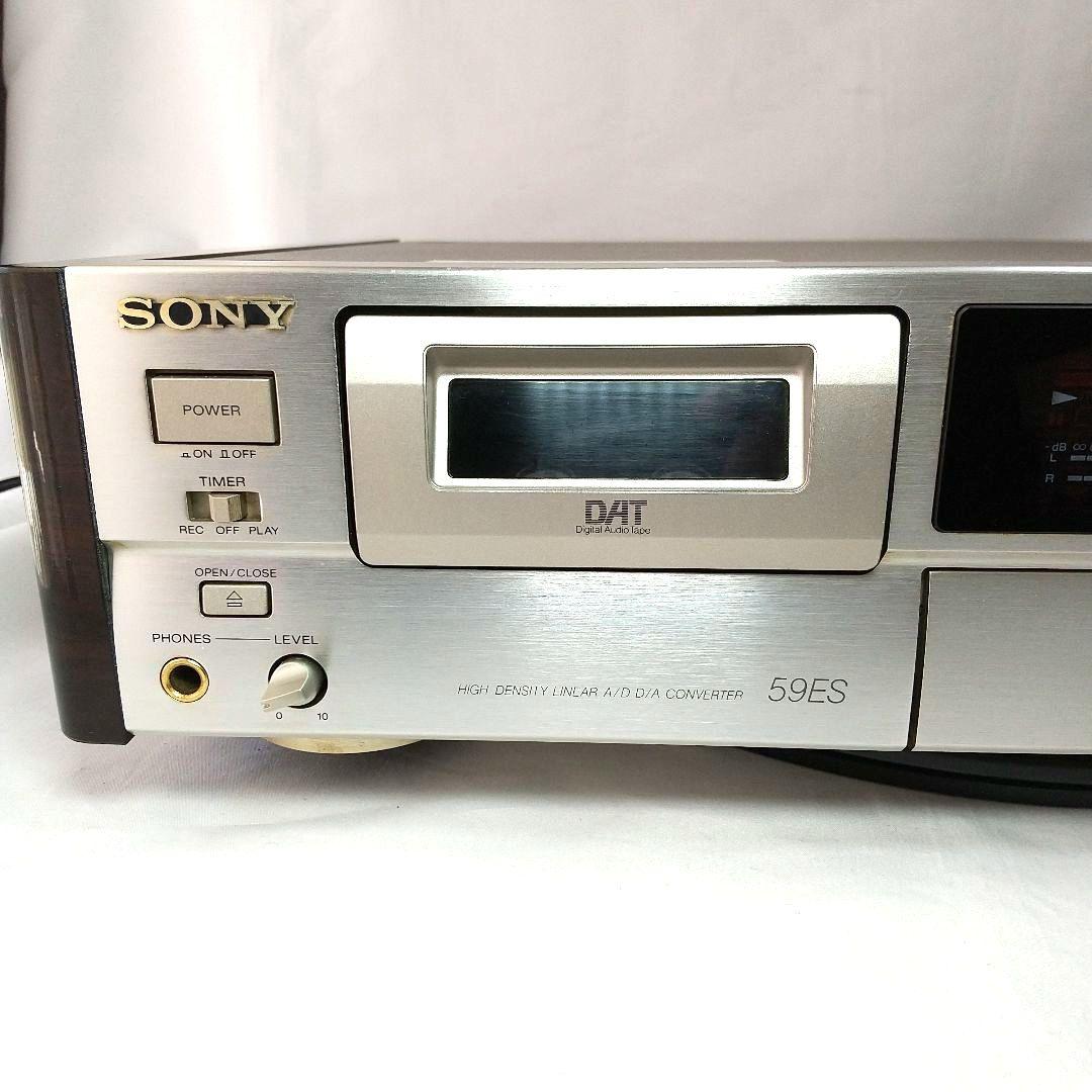 DATデッキ sony DTC―59ESゴ―ルド リモコン付き