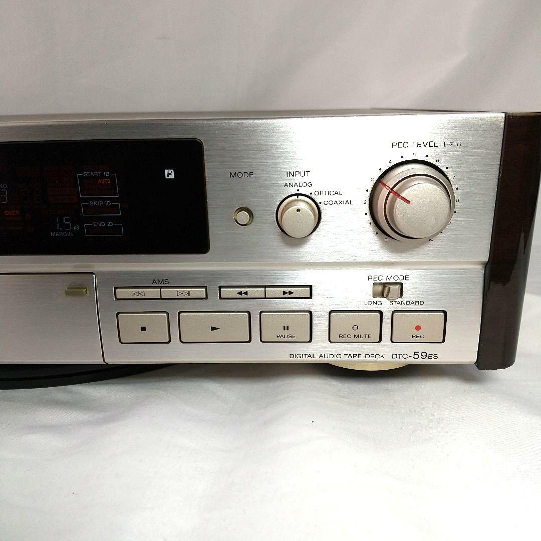 DATデッキ sony DTC―59ESゴ―ルド リモコン付き